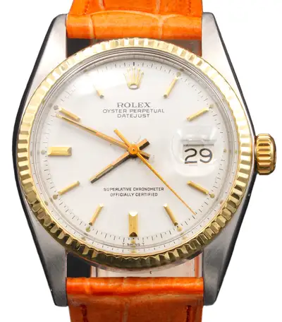 Rolex 1601 Datejust 2Tone 14K Yellow