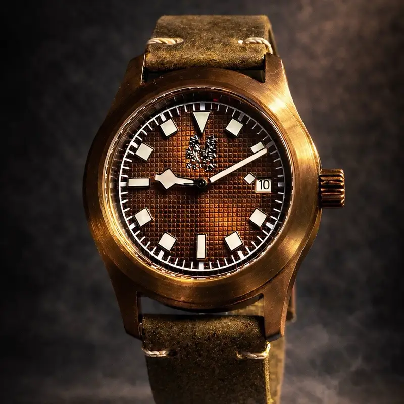Unknown Sevin 39mm “Coppersmith” Automatic Watch - 2824 Movement