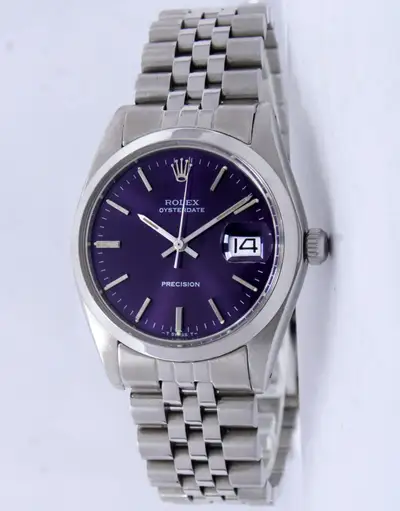 Rolex OysterDate Precision Men Steel Ref