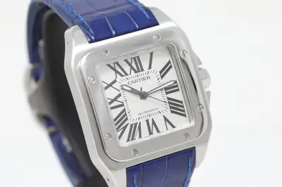 Cartier Santos 100 Steel Case 38