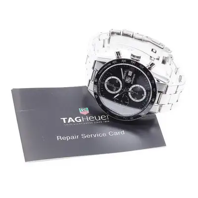 TAG Heuer CARRERA CV2010 SS Black