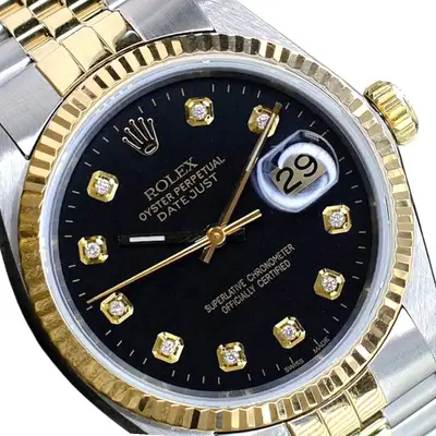 Rolex Datejust Two-Tone 18KY Gold Steel