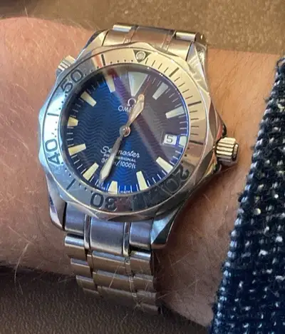 Omega SEAMASTER PROFESSIONAL MID-SIZE 1000FT BLUE