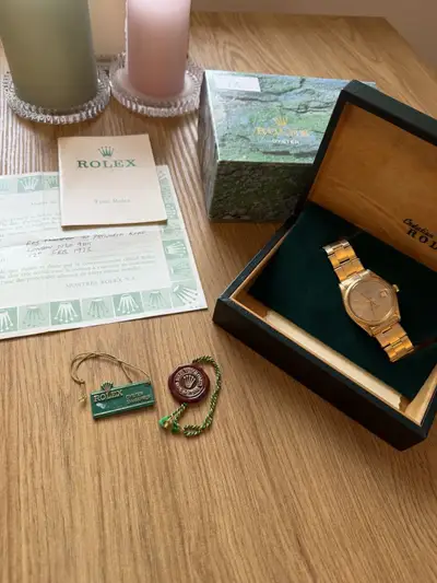 Rolex Oyster Perpetual Date 18ct Ref