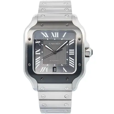 Cartier Santos WSSA0037 Bracelet Steel Gray