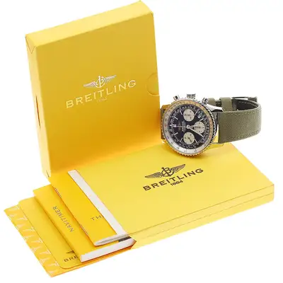 Breitling Navitimer A23322 Black;Silver Chronograph