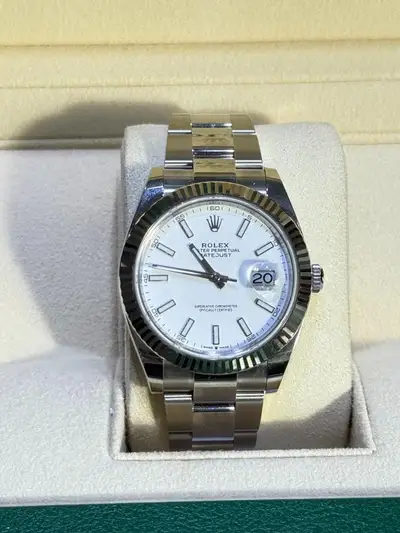 Rolex Datejust Stainless Steel Oyster Strap