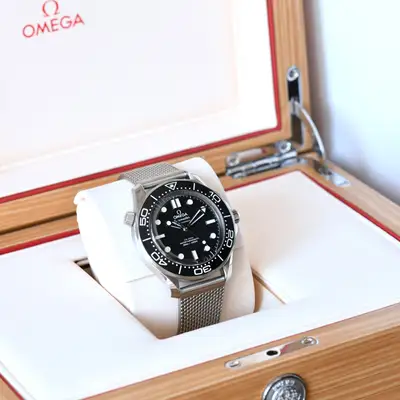 Omega Seamaster Pro Black No Date
