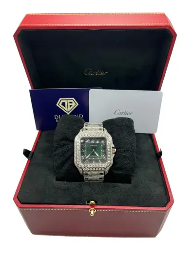 Cartier De Santos Large WSSA0062 Diamond