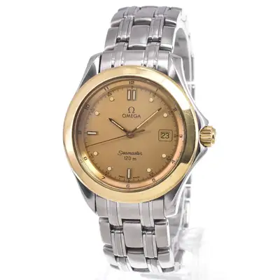 Omega Seamaster Stainless Steel And 18K