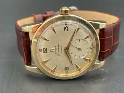 Omega Gold Capped/SS Omega Seamaster Cal.342 ref