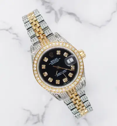 Rolex Datejust 6917 Black Bezel, Case