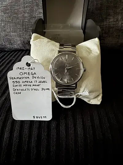 Omega Seamaster de Ville Stainless Steel