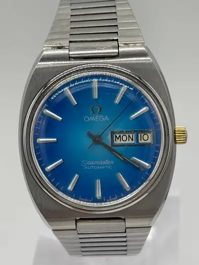 Omega Seamaster Blue Auth Japan