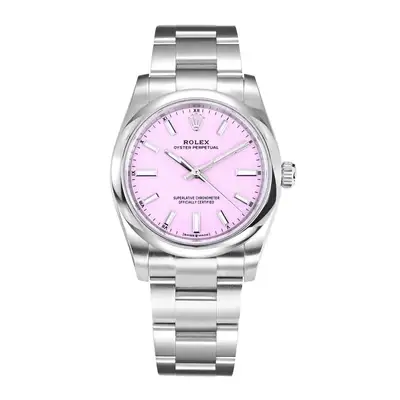 Rolex Oyster Perpetual Pink Index Hour
