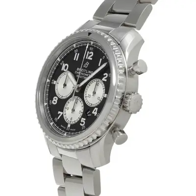 Breitling Navitimer Chrono AB0117131B1A1 Black Silver