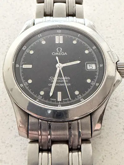 Omega Seamaster Chronometer Date Steel Bracelet