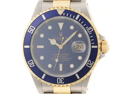 Rolex Rolex Submariner 16613 Stainless Steel / K18Yellow Gold 40mm Blue Dial #DW1400