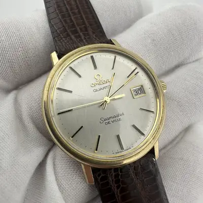 Omega Seamaster De Ville 10K Gold