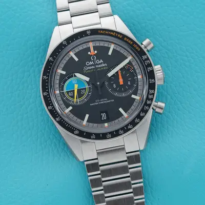 Omega Speedmaster 'Pilot' Chronograph Release Stainless