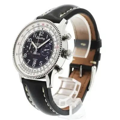 Breitling NAVITIMER A35330 SS Black Silver
