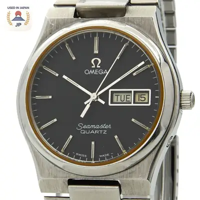 Omega 70's OMEGA Seamaster Cal.1345 Black Day/Date