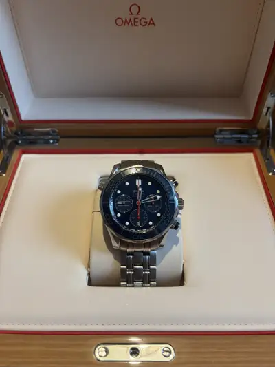 Omega Seamaster 300 Diver Chronograph Cards
