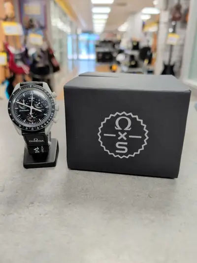 Omega X Swatch Speedmaster MoonSwatch Black/Grey