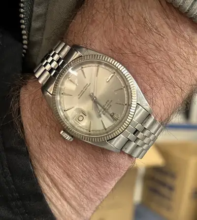Rolex Oyster Perpetual Pie Pan Datejust