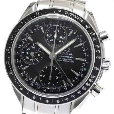 Omega Auth OMEGA Speedmaster 3220.50 Black Dial Fast Shipping