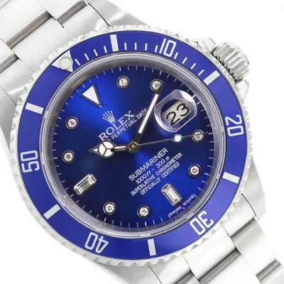 Rolex Submariner Date Steel Blue Insert