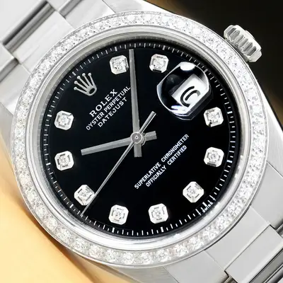 Rolex DATEJUST 1603 18K WHITE GOLD