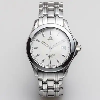 Omega Seamaster Professional Men Silver Date
