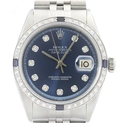 Rolex Datejust 18K White Gold SS