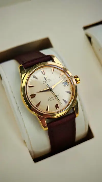Omega 14ct/steel OMEGA SEAMASTER Calendar