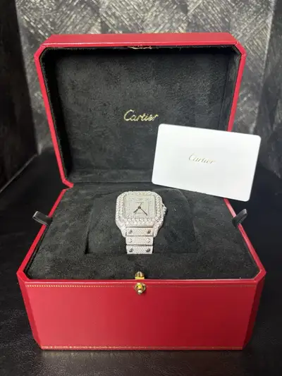 Cartier Santos ‘midi’ Full Bussdown Lab