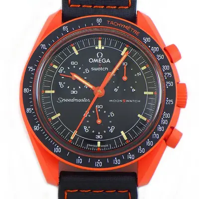 Omega Swatch×OMEGA Speedmaster Mission on Earth LAVA