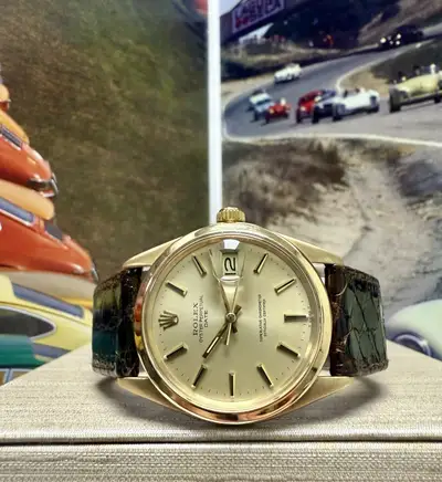 Rolex 1500 Oyster Perpetual Date 18k