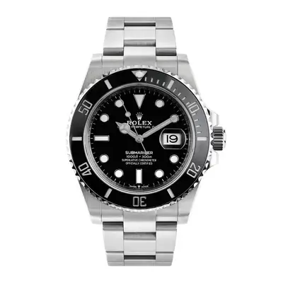 Rolex Submariner Black Index Hour Ceramic
