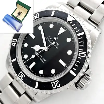 Rolex Submariner “2-Liner” No-Date Steel /Appraisal