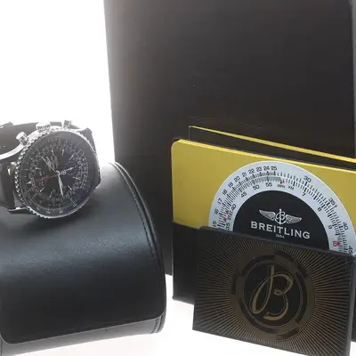 Breitling Navitimer 1884 A21350 Black Chronograph