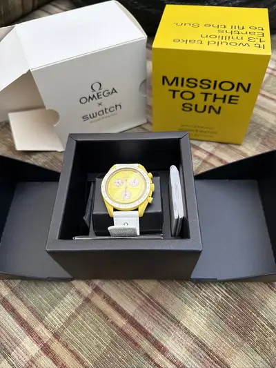 Omega x Swatch Speedmaster MoonSwatch Sun