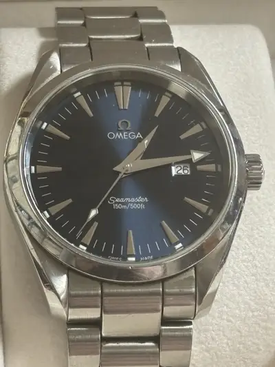 Omega Seamaster aqua terra blue No