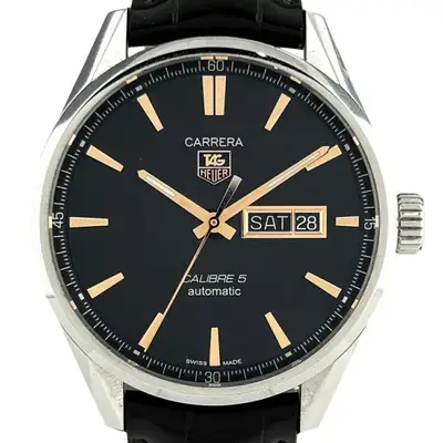 TAG Heuer 】TAG HEUER Carrera Calibre 5 WAR201C-1