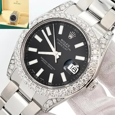 Rolex Datejust II 4.5CT Diamonds w