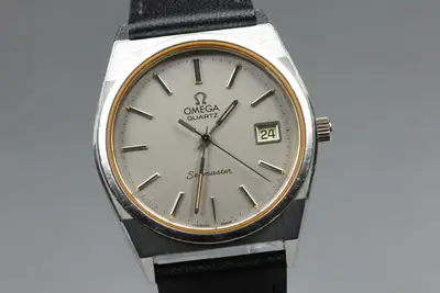 Omega Seamaster Cal.1342 Qz Push Crown