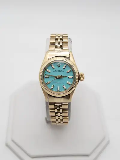 Rolex $25000 ROLEX Tiffany Co 18k Yellow