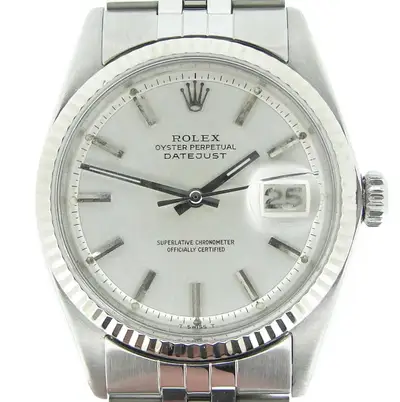 Rolex Datejust Stainless Steel 18K White