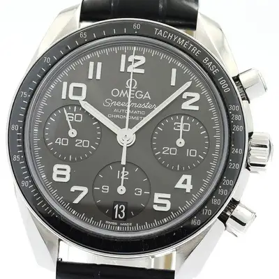 Omega Omega 324.33.38.40.06.001 Speedmaster Date Chronograph Automatic Ladies Used