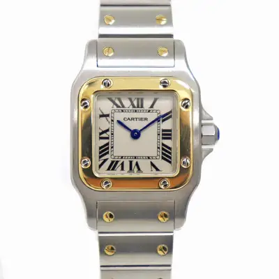 Cartier Santos W20012C4 Stainless Steel 18K